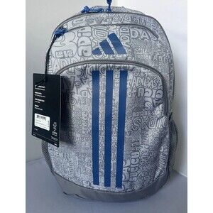 ADIDAS BTS Originator Backpack Unisex Stone Gray Royal Blue New